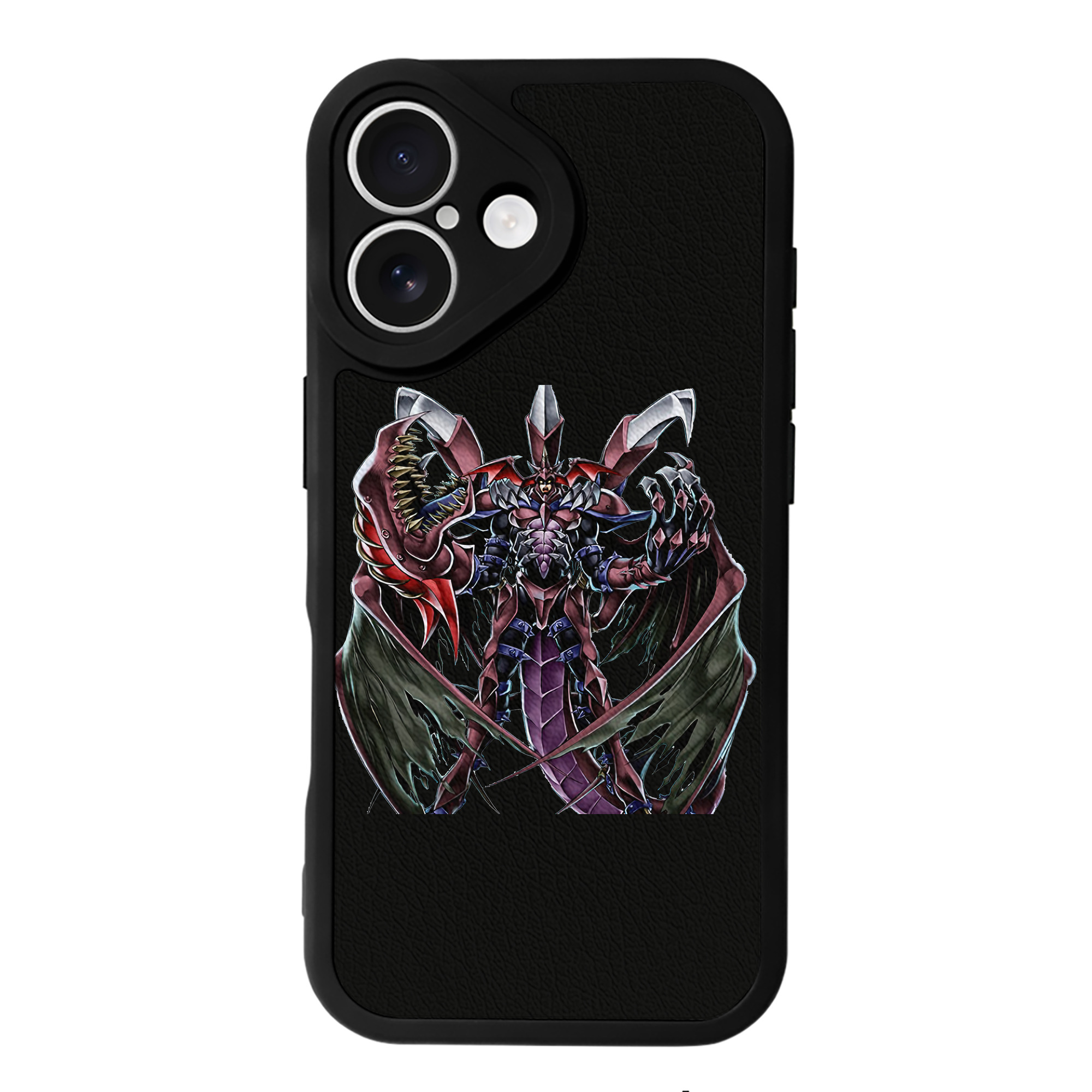 （画像用） 遊☆戯☆王 Yu-Gi-Oh! 【iPhone 16シリーズ対応】シリコンスマホケース（レザー調） 材質：シリコン